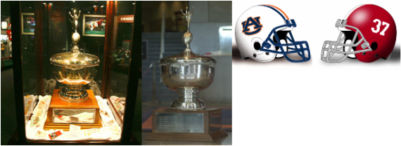 Iron Bowl Trophy Sportsmanship